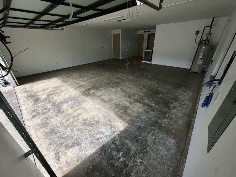 Flakes flooring system