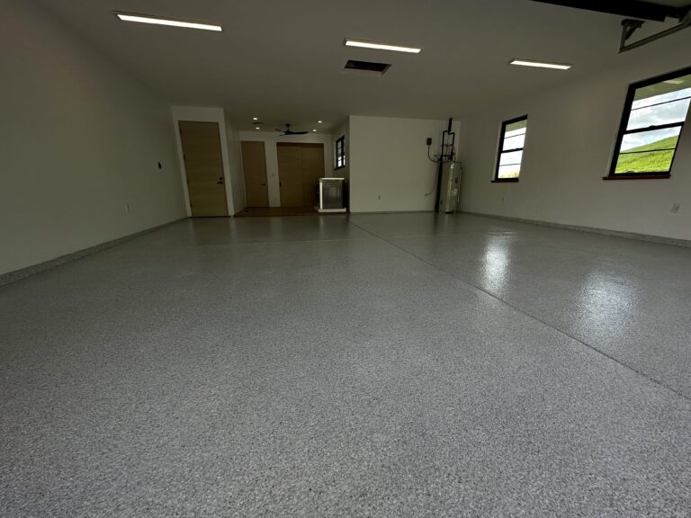 Flakes flooring system