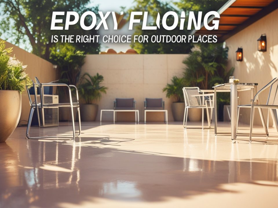 Epoxy Flooring Is the Right Choice for Outdoor Places