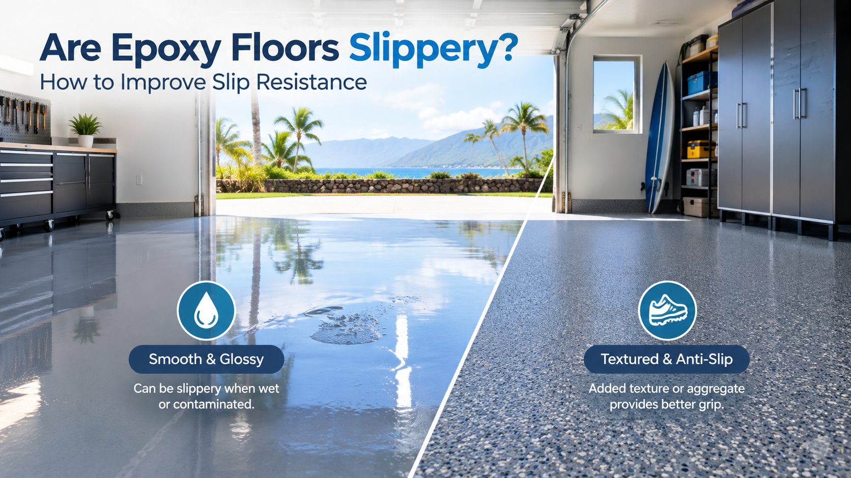 Are Epoxy Floors Slippery? What You Need to Know
